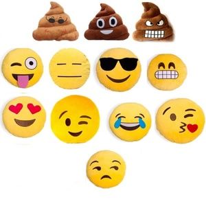 1 Emoji Pillow - Multiple Styles!